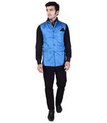 Blue Cotton  Modi Jacket