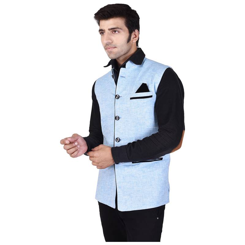 modi jacket navy blue
