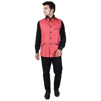 Red Jute Modi Jacket 1