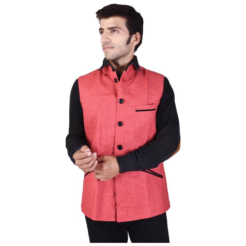 Red Jute Modi Jacket