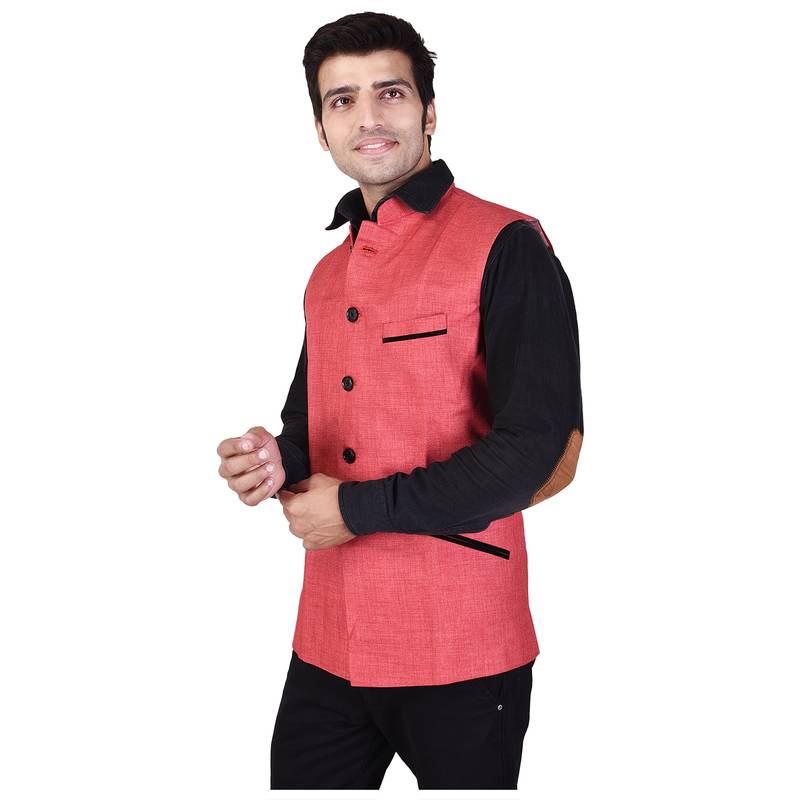 Red Jute Modi Jacket