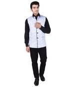 White Cotton  Modi Jacket