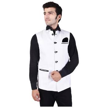White Jute Modi Jacket 2