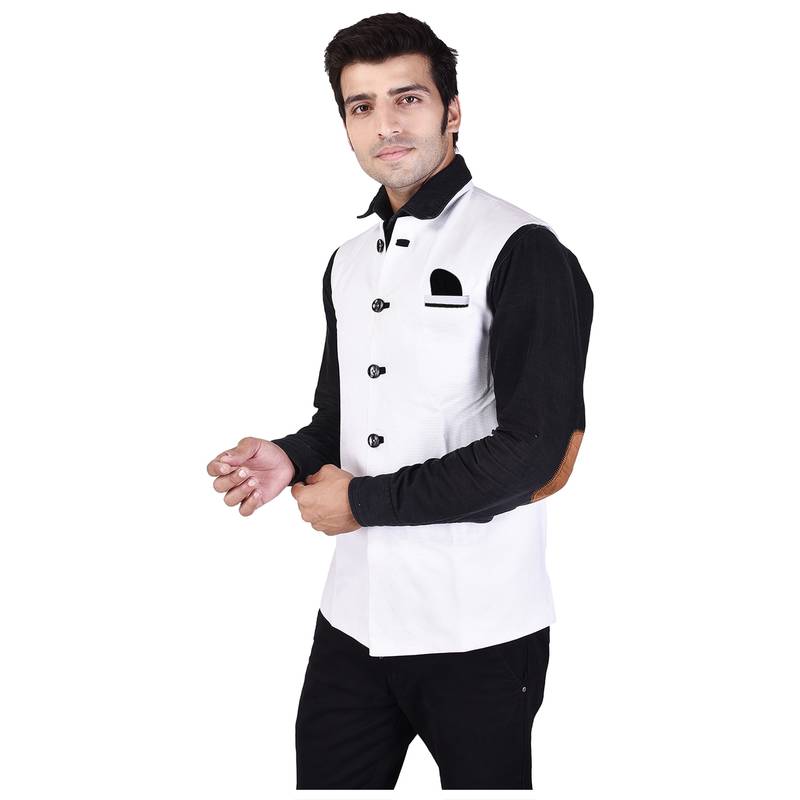 White Jute Modi Jacket