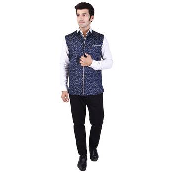 Blue Cotton  Modi Jacket 1