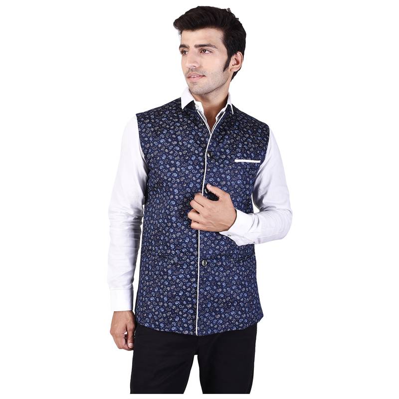 Blue Cotton  Modi Jacket