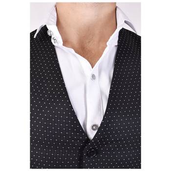 Black Cotton Poly Modi Jacket 4