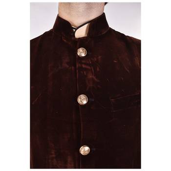 Brown Velvet Modi Jacket 4