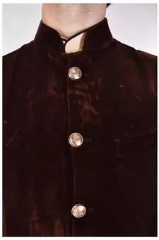 Brown Velvet Modi Jacket