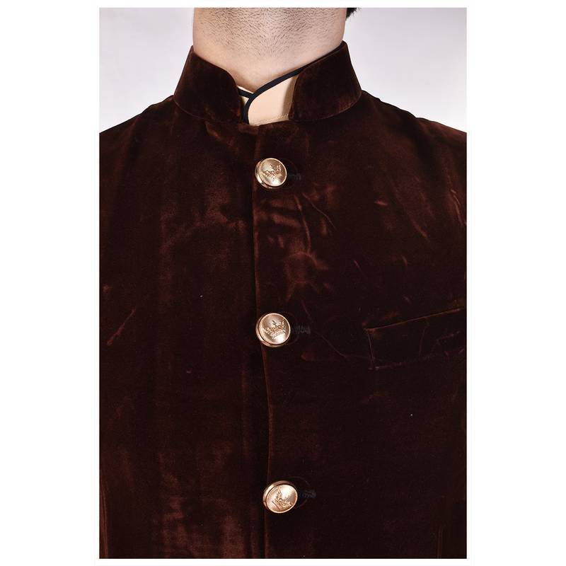 Brown Velvet Modi Jacket