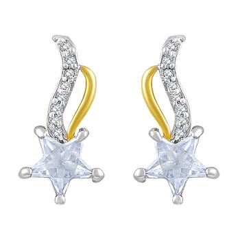 Alluring Heart Shape Gold Plated Pendant Set For Women 4