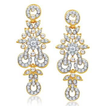 Luxurious Gold Plated Austrian Stone Necklace Set For Women 4
