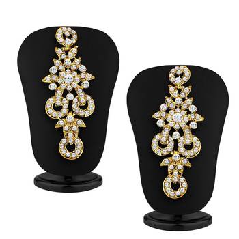 Luxurious Gold Plated Austrian Stone Necklace Set For Women 5
