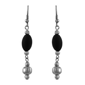 Fancy Oxidised Opera Style Necklace Set For Women 4