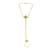 Lavish Traditional Gold Plated Lct Stone Hathphool For Women