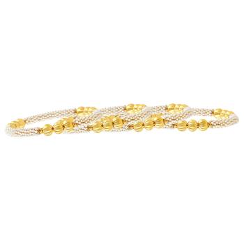 Incredible Gold Plated Set Of 4 Bangles For Women 2