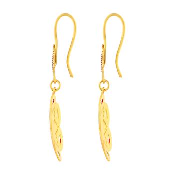 Glorious Hanging Gold Plated Earring For Women 2