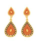 Astonishing Hanging Gold Plated Earring For Women