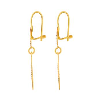Astonishing Hanging Gold Plated Earring For Women 2