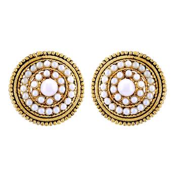 Divine Dangle & Drop Gold Plated Combo Of 4 Earring For Women 3
