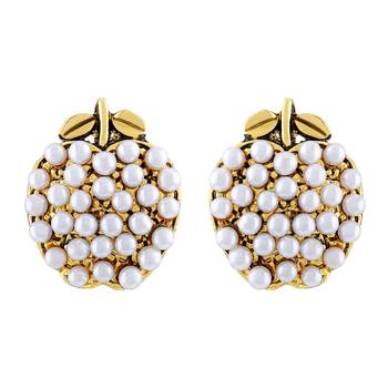 Divine Dangle & Drop Gold Plated Combo Of 4 Earring For Women 4