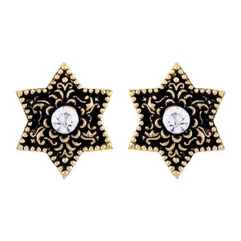 Designer Stud Gold Plated Combo Of 4 Earring For Women 2