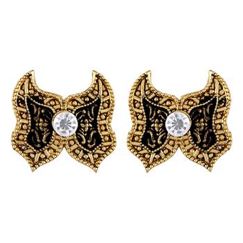 Splendid Stud Gold Plated Combo Of 4 Earring For Women 4