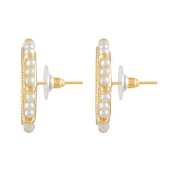Ethnic Gold Plated Stud Earring For Women 2