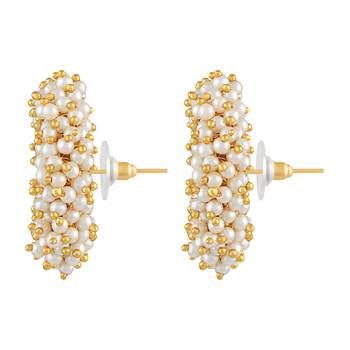 Ethnic Gold Plated Stud Earring For Women 2