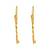 Pretty Gold Plated Hoop Earring For Women