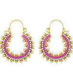 Royal Gold Plated Hoop Earring For Women