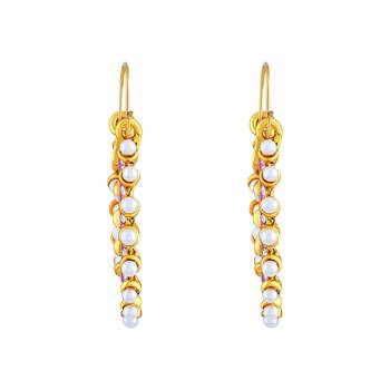 Royal Gold Plated Hoop Earring For Women 2