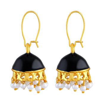 Royal Gold Plated Jhumki Earring For Women 2