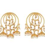 Modern Gold Plated Jhumki Earring For Women