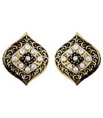 Gleaming Gold Plated Stud Earring For Women