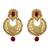 Alluring Pear Shape Chandi Bali Gold Plated Dangle Earring For Women