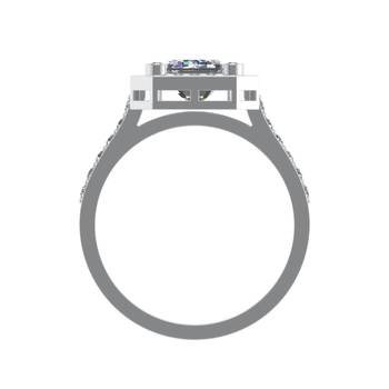 Silver cubic zirconia rings 2