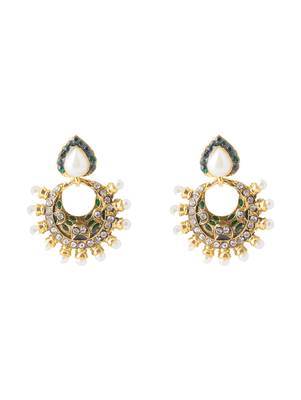 Multicolor diamond earrings 1