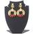 Multicolor diamond earrings