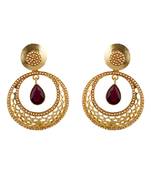 Multicolor diamond earrings