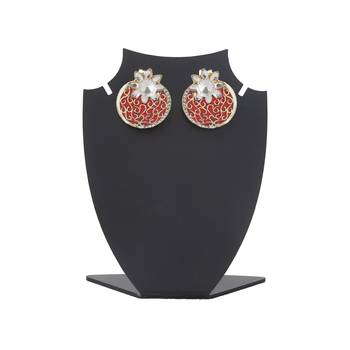 Multicolor diamond earrings 2