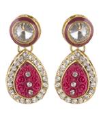 Multicolor diamond earrings