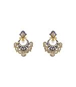 Multicolor diamond earrings