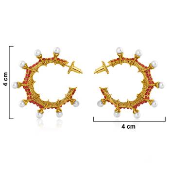 Multicolor diamond earrings 2
