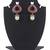 Multicolor diamond earrings