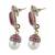 Multicolor diamond earrings