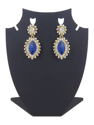 Multicolor diamond earrings 2