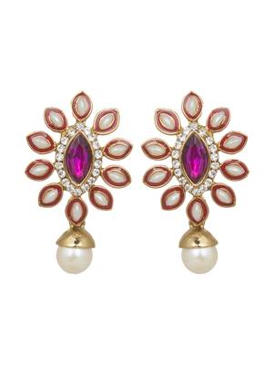 Multicolor diamond earrings 1