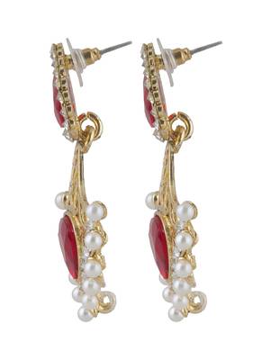 Multicolor diamond earrings 3