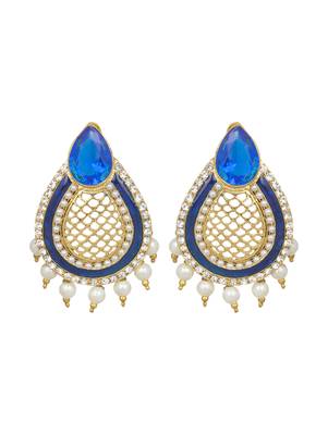 Multicolor diamond earrings 1